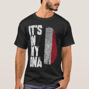 It's In My DNA Yemeni Shirt Proud Gift Yemen Flag