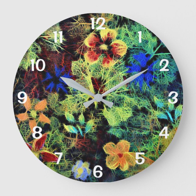 It's In the Colours Round Clock (Front)