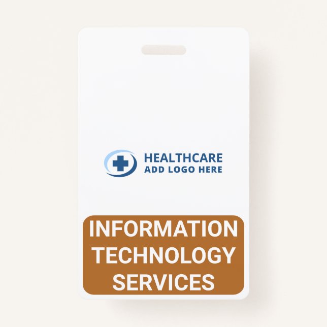 ITS Information Technology Services Companion ID Badge (Front)