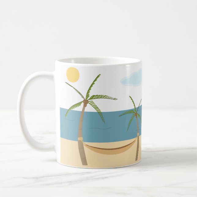 It's Island Time Coffee Mug (Left)