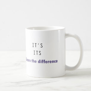 It's Its Grammar Coffee Mug