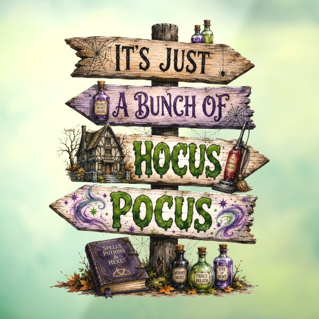 It's Just A Bunch Of Hocus Pocus  (Sheet 3)