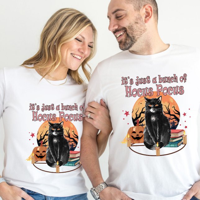 Its Just A Bunch Of Hocus Pocus Cat Claws Costume  T-Shirt (Creator Uploaded)