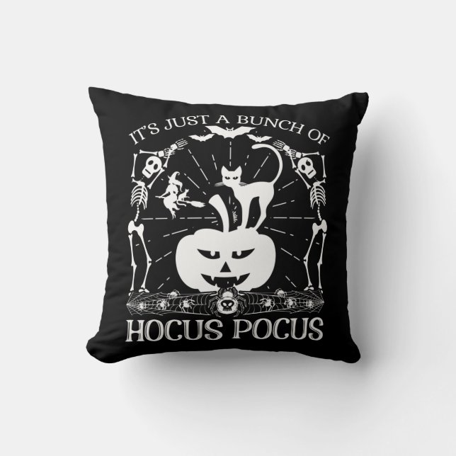 It's just a bunch of Hocus Pocus Cushion (Front)