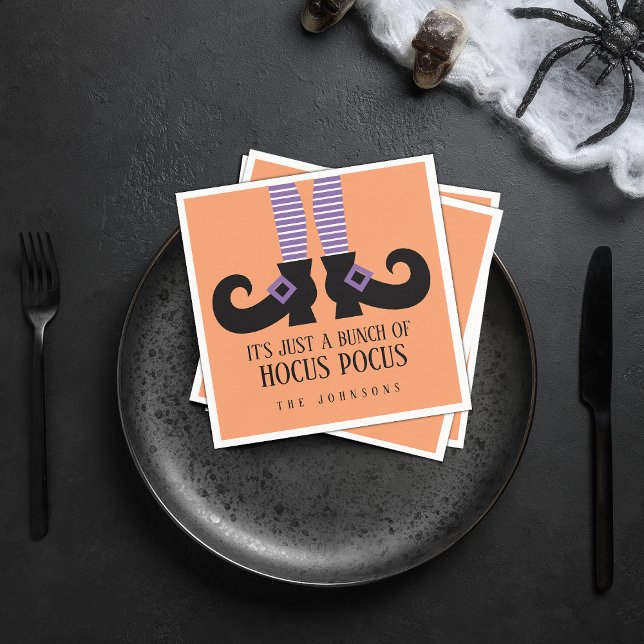 It's Just A Bunch Of Hocus Pocus  Napkin (It's Just A Bunch Of Hocus Pocus Napkins)