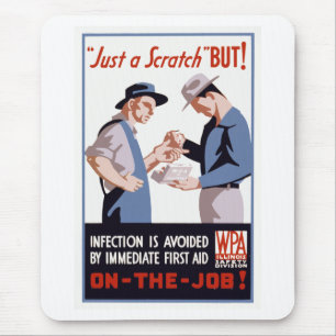 It's Just a Scratch - But! Mouse Pad