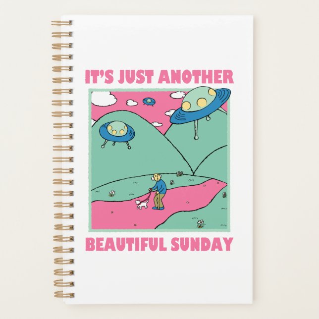 It's Just Another Beautiful Sunday Planner (Front)