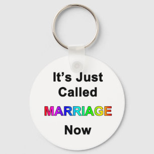 It's Just Called Marriage Now Key Ring