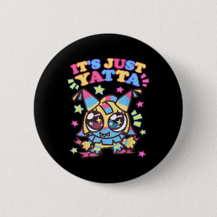 Its Just Yatta Toons Dandys World Girls Birthday C 6 Cm Round Badge