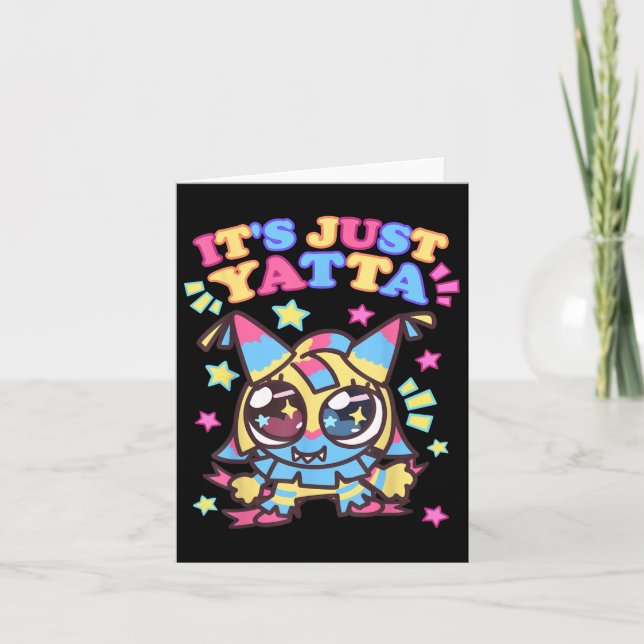 Its Just Yatta Toons Dandys World Girls Birthday C Card (Front)