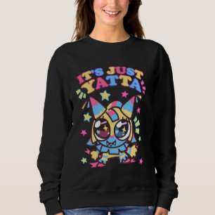 It's Just Yatta Toons Dandy's World Girls Birthday Sweatshirt