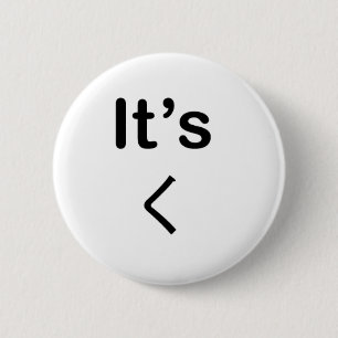It's Ku 6 Cm Round Badge