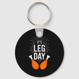It's Leg Day Shirt Adult Kids Men Women Leg Day Th Key Ring