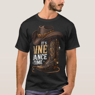 Its Line Dance Time T-Shirt
