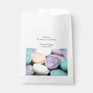 "It's Love" Love heart sweet Favour bags
