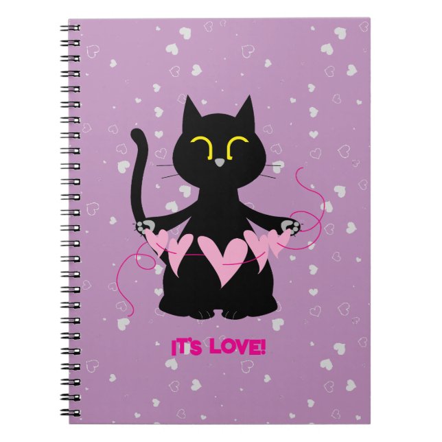 IT'S LOVE! spiral journal (Front)