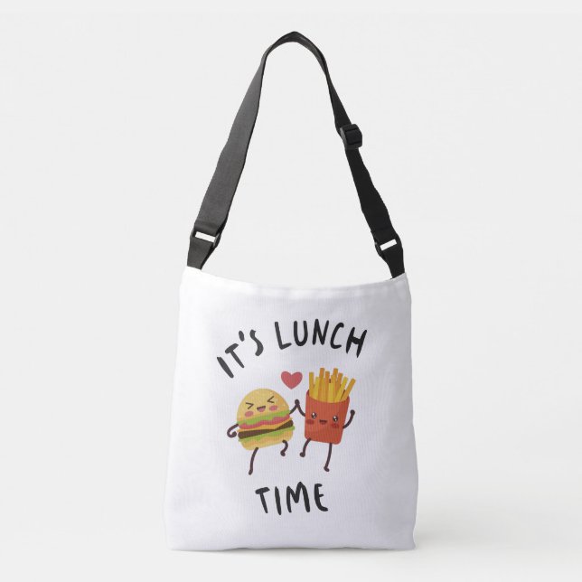 It's Lunch Time Crossbody Bag (Front)