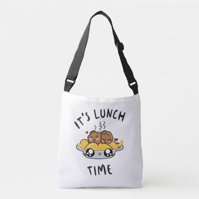 It's Lunch Time Crossbody Bag (Front)