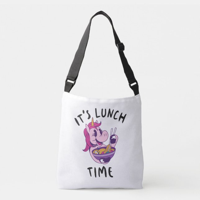 It's Lunch Time Crossbody Bag (Front)