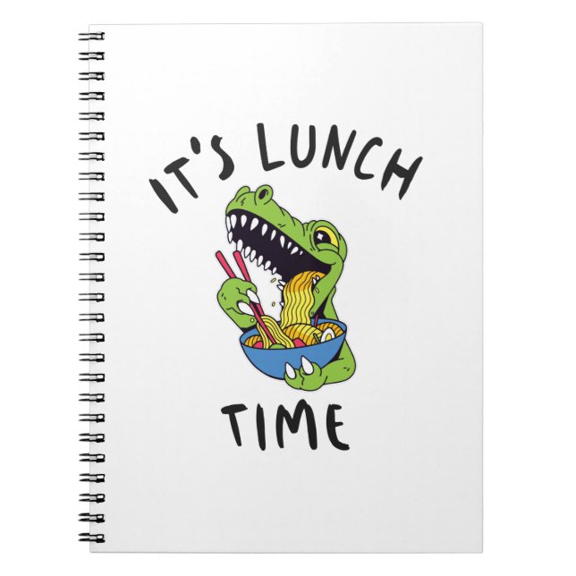 It's lunch time notebook (Front)
