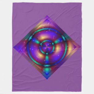 IT'S MAGIC Apopphysis Fractal I + your idea Fleece Blanket