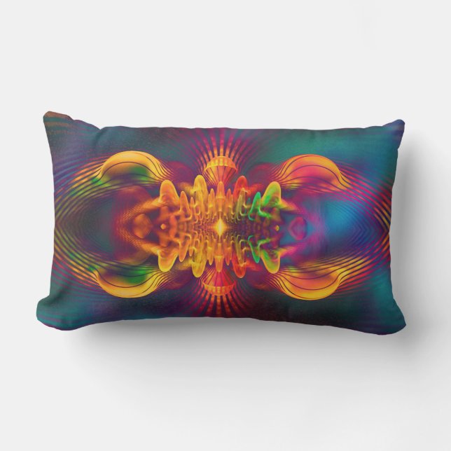 IT'S MAGIC Apopphysis Fractal II + your idea Outdoor Cushion (Front)
