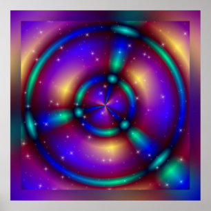 IT'S MAGIC Apopphysis Fractal + your idea Poster