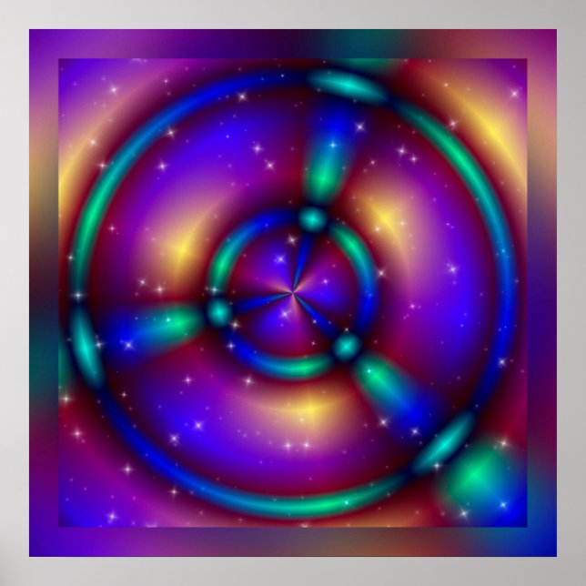 IT'S MAGIC Apopphysis Fractal + your idea Poster (Front)