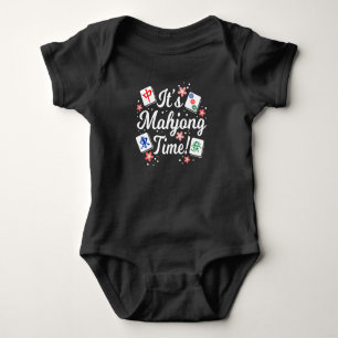 It's Mahjong Time For All Mahjong Queens & PLayers Baby Bodysuit