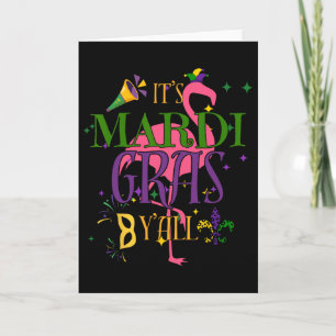It's Mardi Gras Y'all New Orleans New Orleans Loui Card