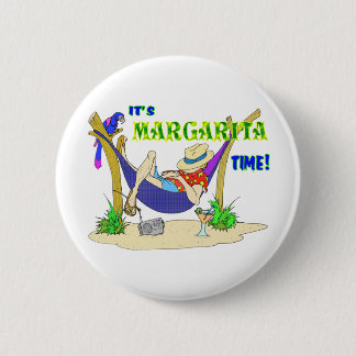 It's MARGARITA time 6 Cm Round Badge