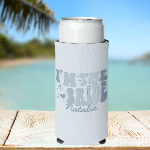 It's Me Hi I'm the Bride Its Me Cool Personalised Seltzer Can Cooler