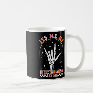 Its Me Hi I'm The Retro Bridesmaid Bachelorette Sp Coffee Mug