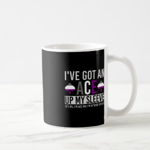 Its Me Im Ace And Im In These Sleeves Fun LGBT Ase Coffee Mug