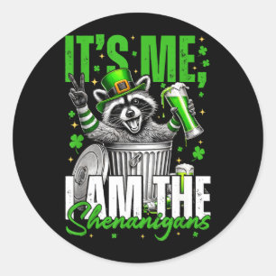 Its Me Im The Shenanigans Classic Round Sticker