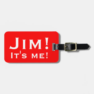 It's me! Personalised Luggage tags. Tag