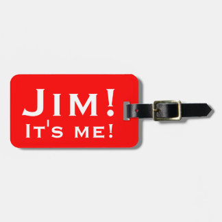 It's me! Personalised Luggage tags. Tag