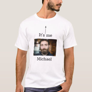 It's Me Photo For Face Mask Users T-Shirt