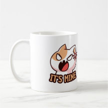 It's Mine Grumpy Cat Mug | Introvert 