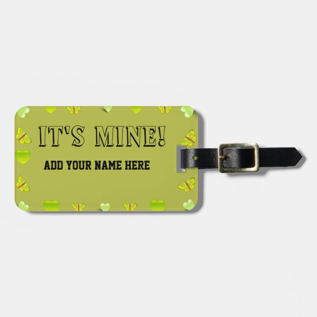 It's Mine!_Luggage Tag (Front Horizontal)