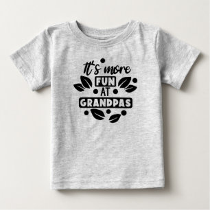 It's more fun at grandpa's T-Shirt