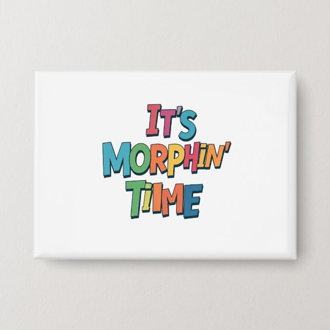 "It's Morphin' Time"  (Front)