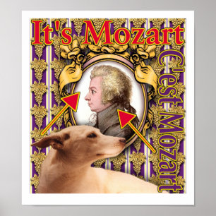 It's Mozart Poster