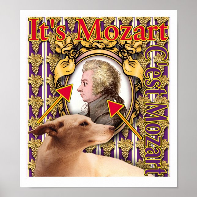 It's Mozart Poster (Front)