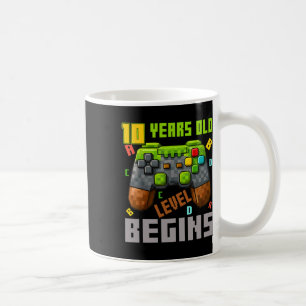 It's My 10th Birthday Pixel Gaming Controller 10 Y Coffee Mug