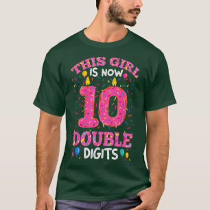 It's My 10th Birthday Shirt This Girl Is Now 10 Ye