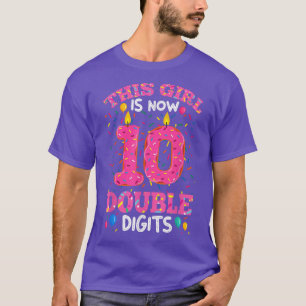 It's My 10th Birthday Shirt This Girl Is Now 10 Ye
