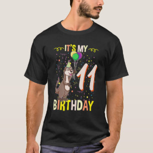 Its My 11th Birthday Sea Otter T-Shirt