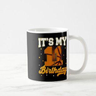Its My 11th Birthday Sketll Boy 11 Years Old Gifts Coffee Mug