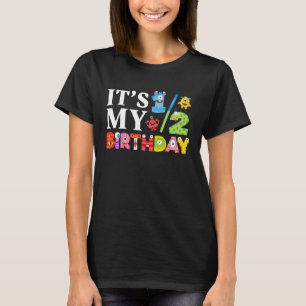 It's My 12 Birthday Little Monster Party Half 6 Mo T-Shirt